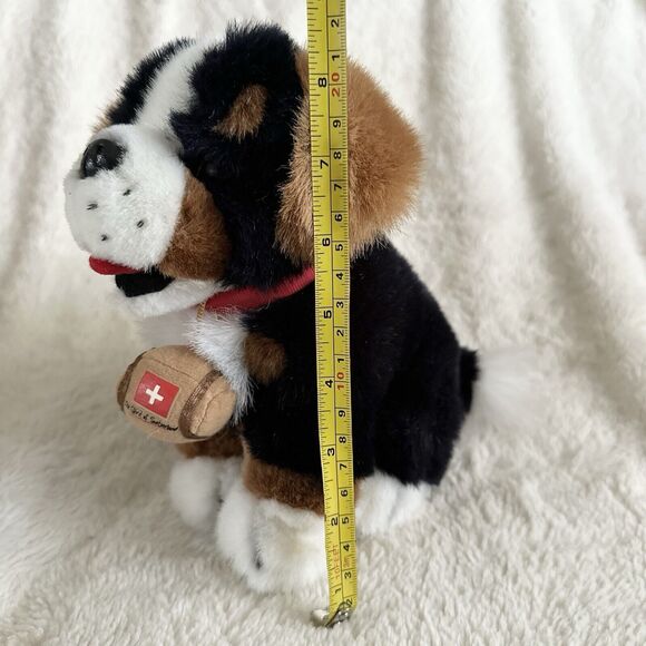 Schaffer The Spirit Of Switzerland Saint Bernard Puppy Dog 9” Stuffed Plush - Picture 6 of 6